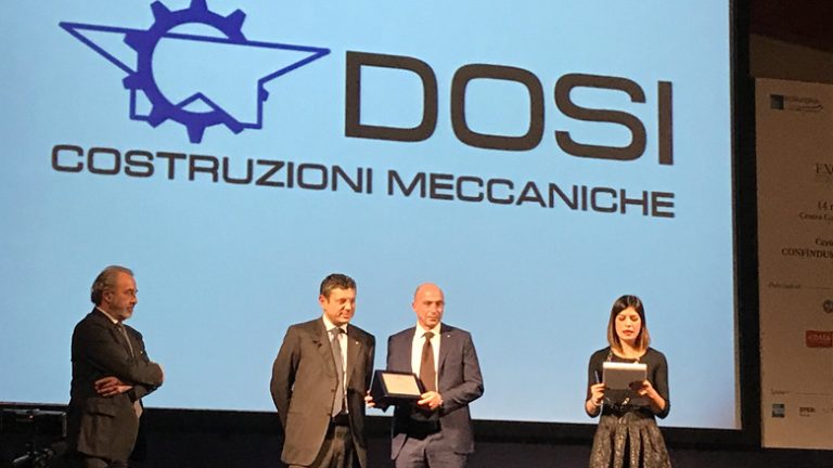 Il Gruppo Dosi eccelle nell’innovazione: premiato ad Excelsa 2017